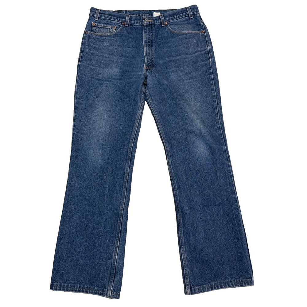 VTG Levis 517 Jeans Mens 38x36(32) Blue Bootcut Denim Cowboy Western Y2K 2000s